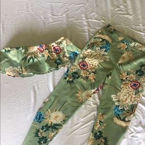 Fashion Nova Tube Top Pant Set